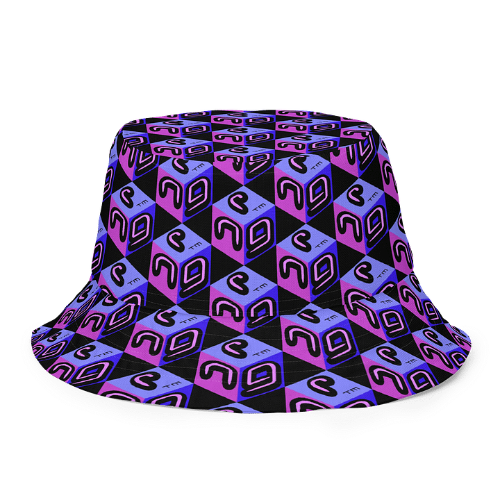Next Generation Records Bucket Hat All Over Print NGR Cube Logo product image (2)