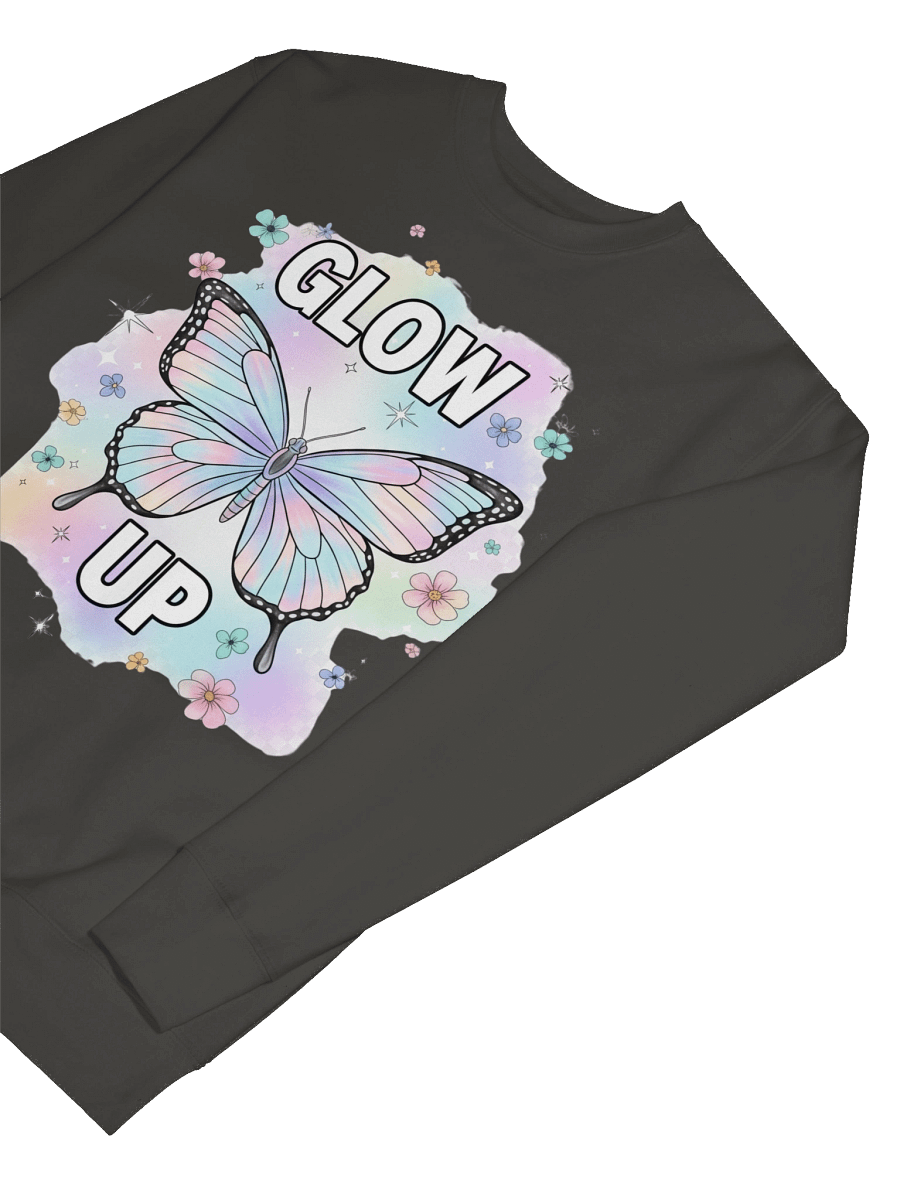 Butterfly Glow Up Premium Sweatshirt product image (67)