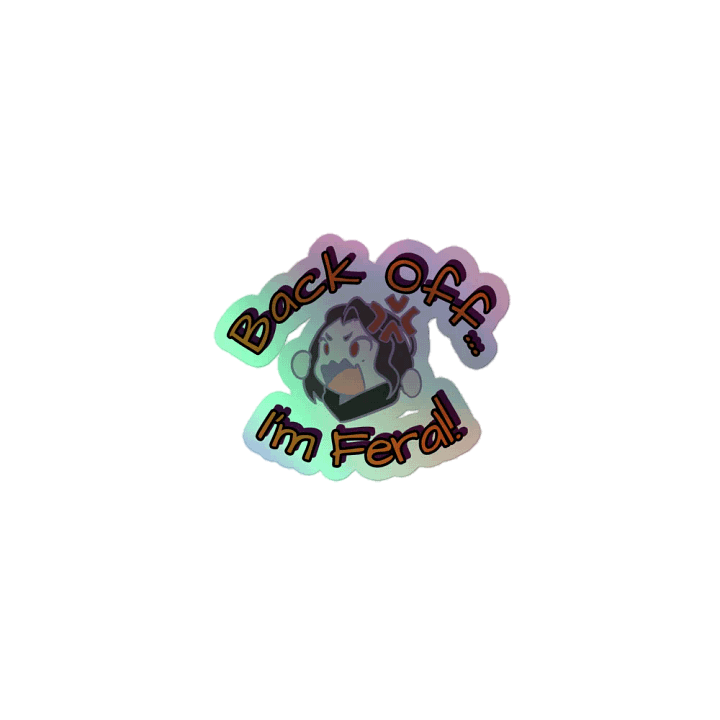 I'm Feral Sticker product image (1)