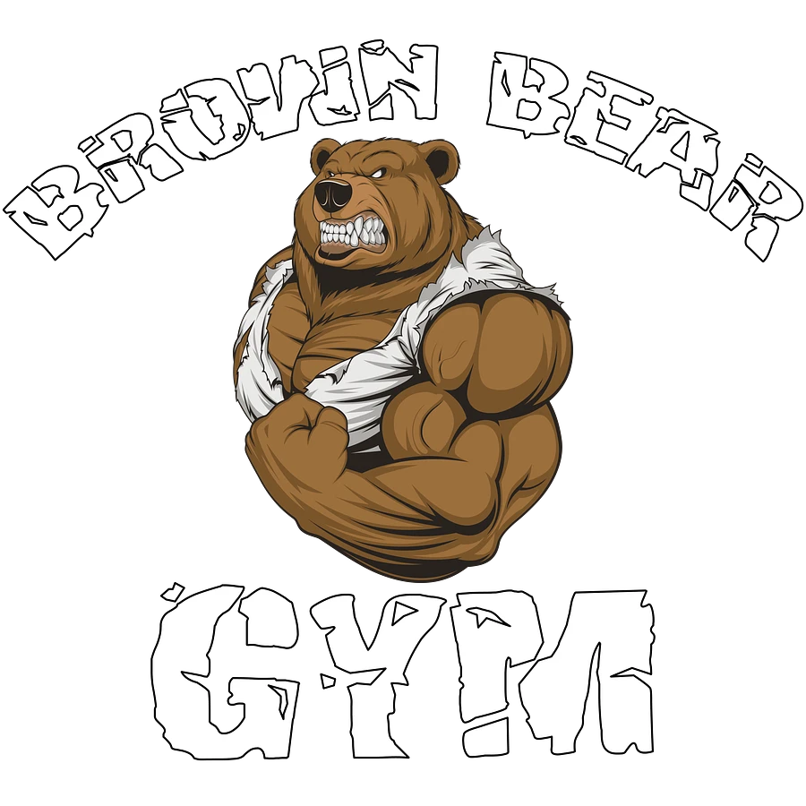 Brown Bear Gym - Heavyweight T-Shirt product image (49)