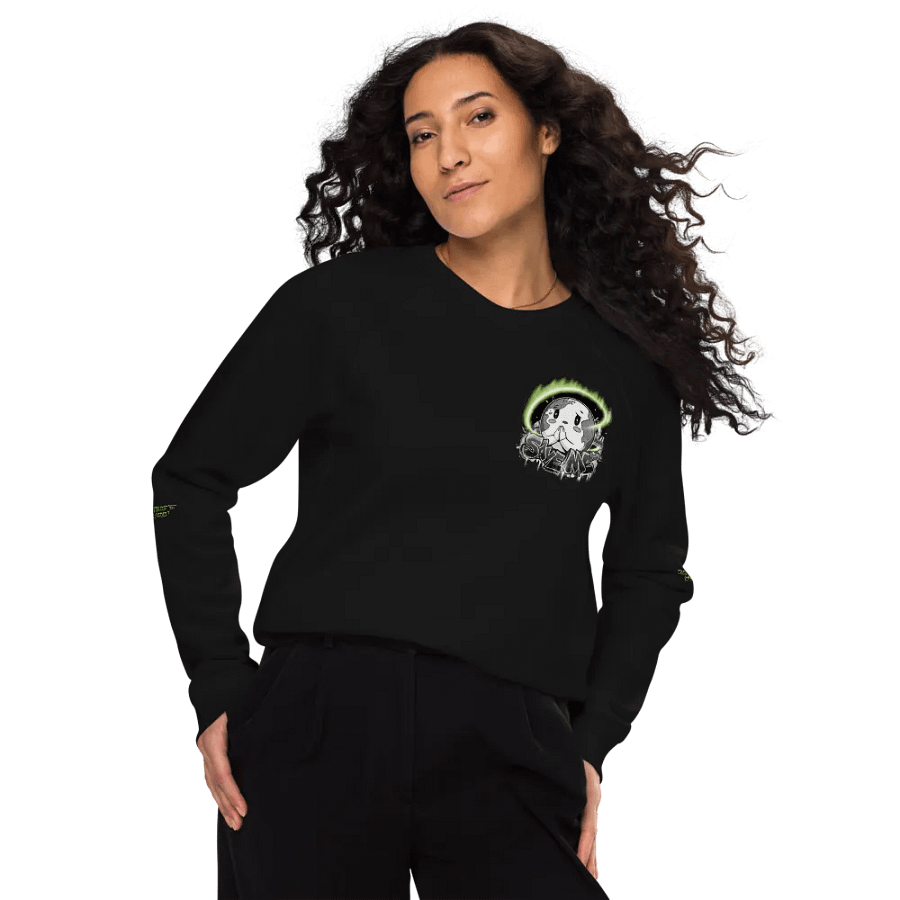 Believe in the Impact of Your Actions 'Save Me' SOL'S Unisex Organic Raglan Sweatshirt | Sustainable Comfort with a Message product image (12)