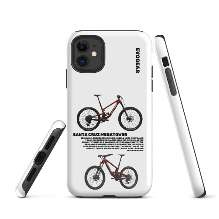 White MegaTower iPhone Case product image (1)