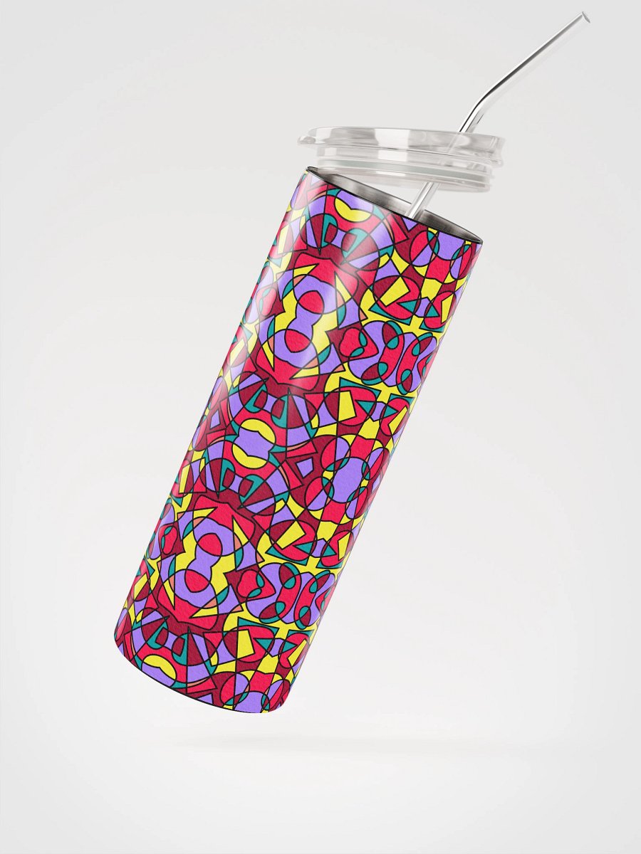 Retro Circus Ticket – Stainless Steel Tumbler product image (2)