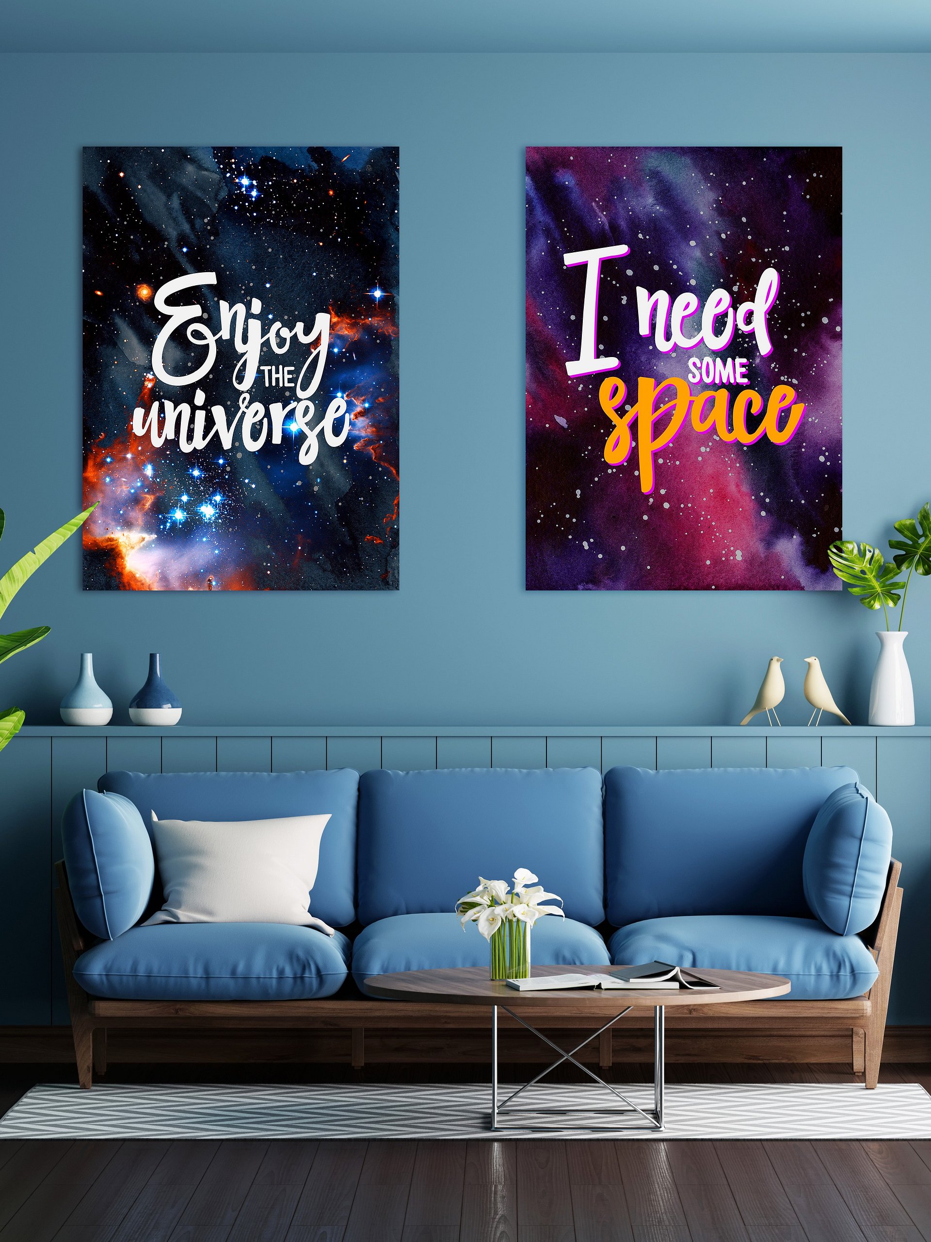I need some Space [neon/synthwave/vaporwave/watercolor] — aesthetic watercolor poster, neon space poster, retrowave poster, motivation quotes product image (2)