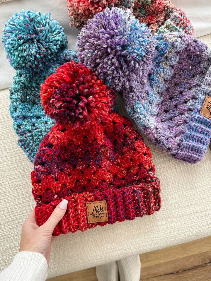 Chunky Granny Hat Crochet Pattern product image (1)