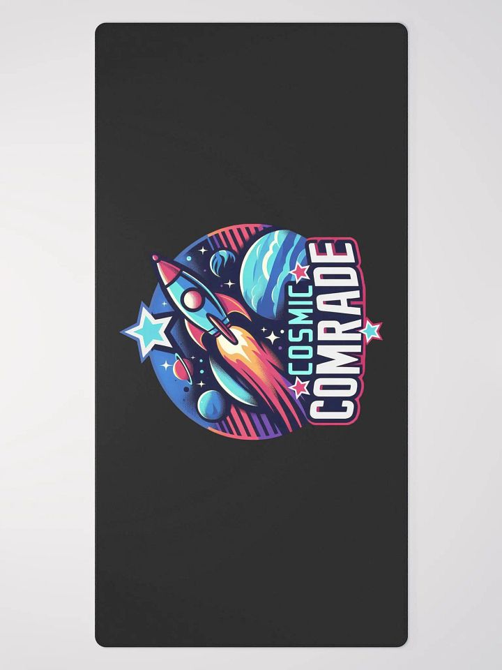 Cosmic Comrade Gaming Mouse Pad Large 36″ × 18″ product image (2)
