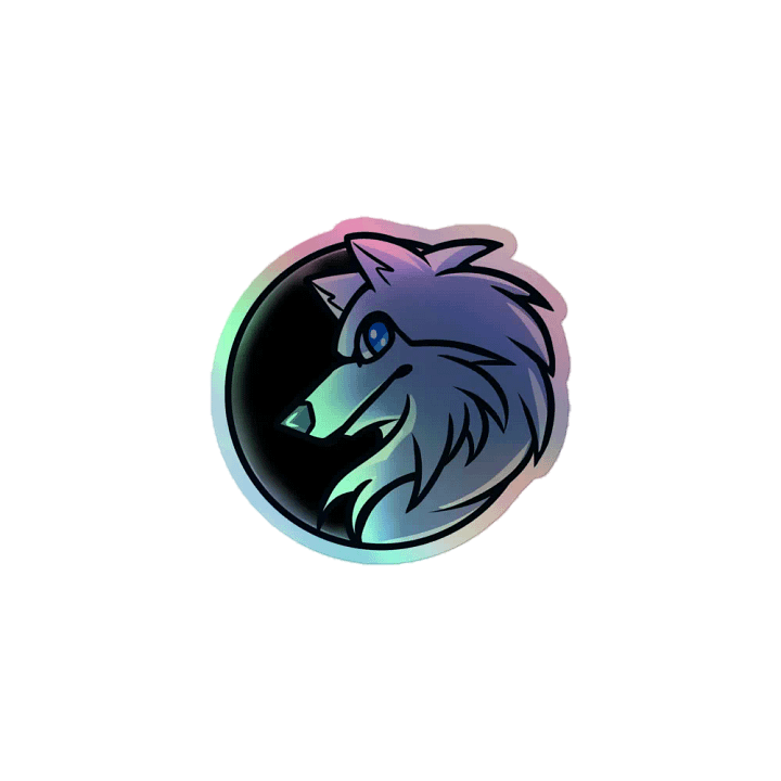 Mystic Wolf Holographic Sticker Set product image (1)