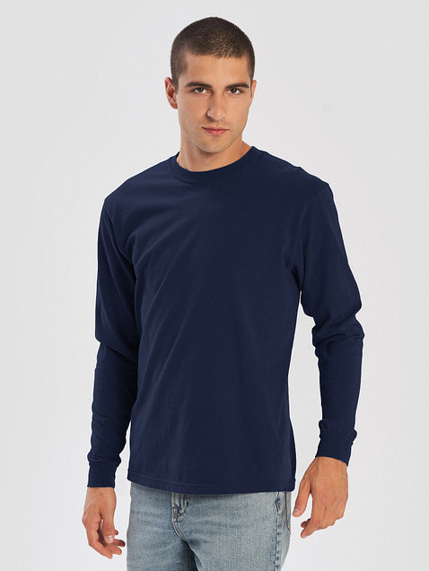 Photo showing Comfort Colors Unisex Garment-Dyed Heavyweight Long Sleeve Shirt