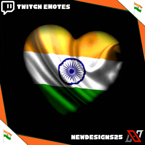 India Animated Heart Emote product image (2)