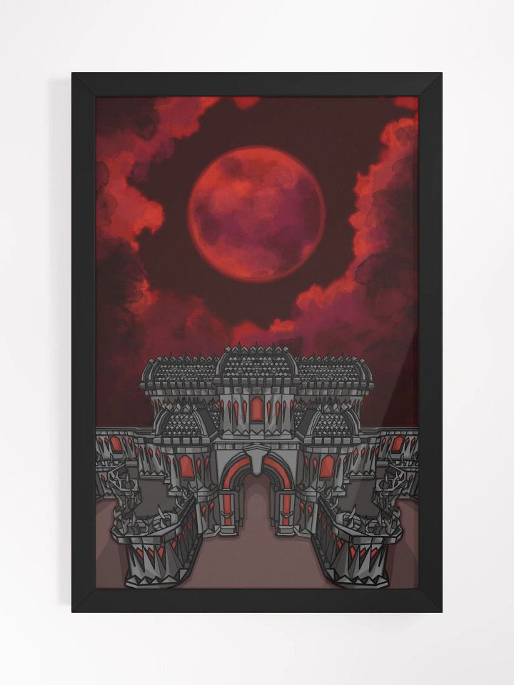 Theater of the Blood Moon - Poster with Frame product image (1)