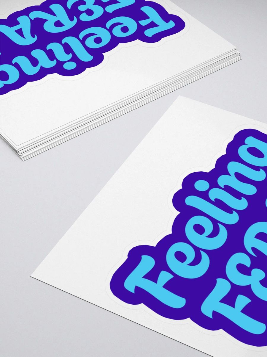 "Feeling Feral" Kiss Cut Stickers product image (10)