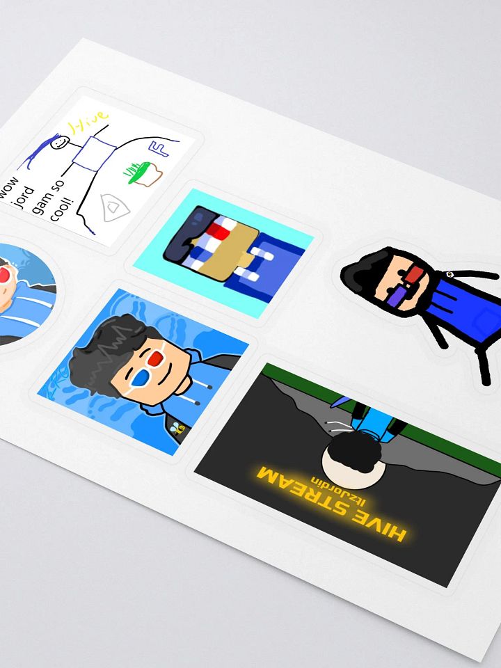 ItzJordinYT sticker Sheet (40% OFF!) product image (2)