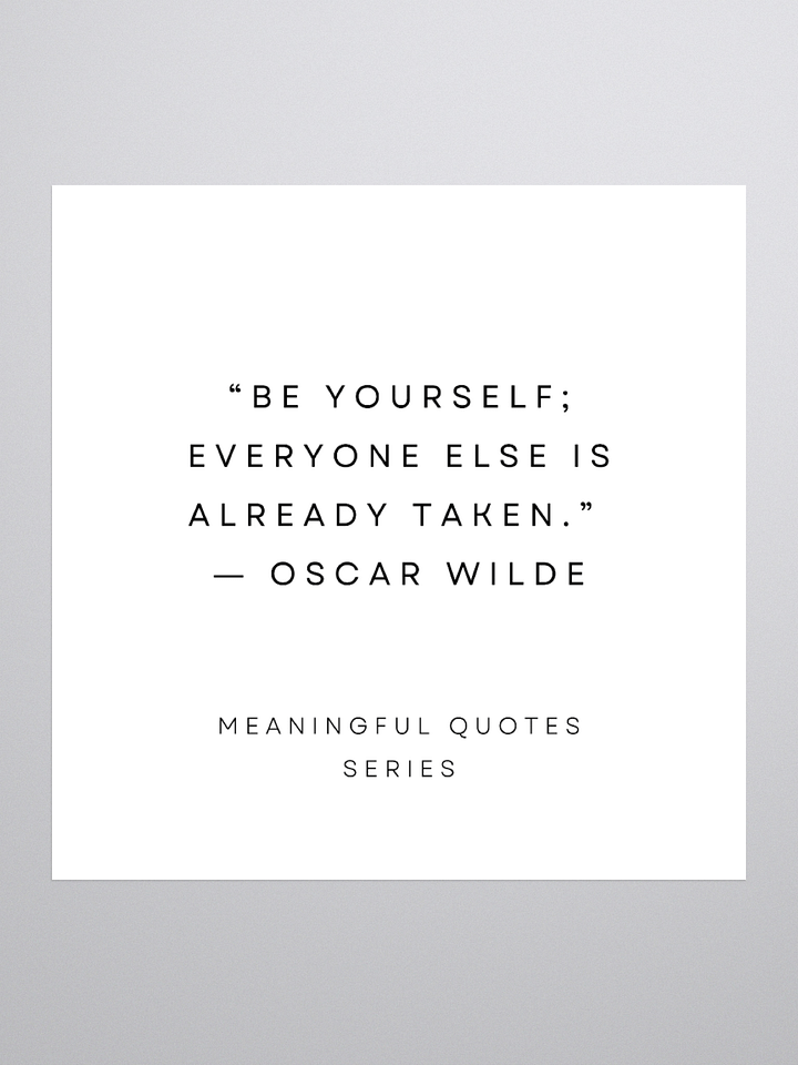 Meaningful Quotes Kiss Cut Stickers product image (1)
