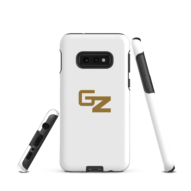 Branded GZ JEITEN Samsung Tough Phone Case | White