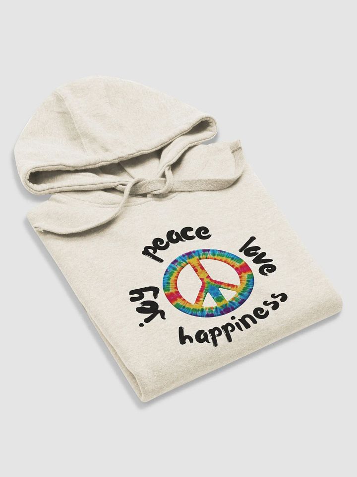 Tie-Dye Peace Premium Hoodie product image (2)