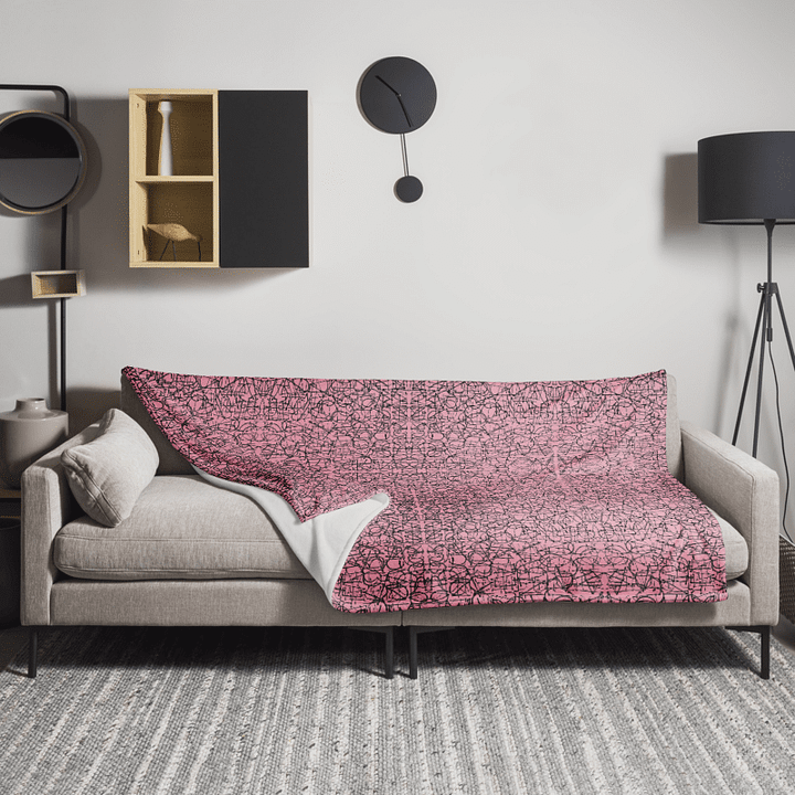 No Rockin' Angel Throw (Pink) product image (2)
