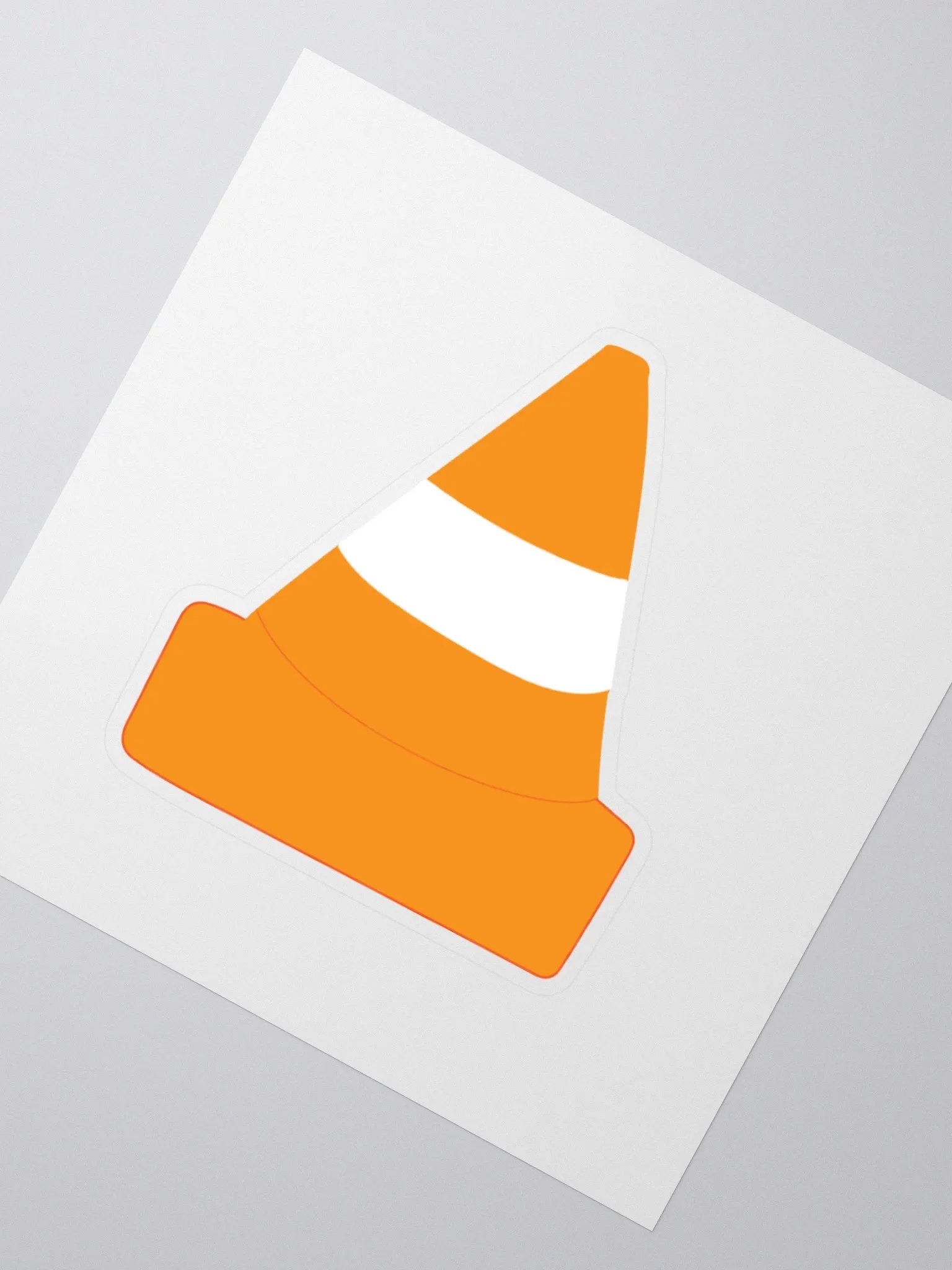 Traffic Cone Sticker product image (2)