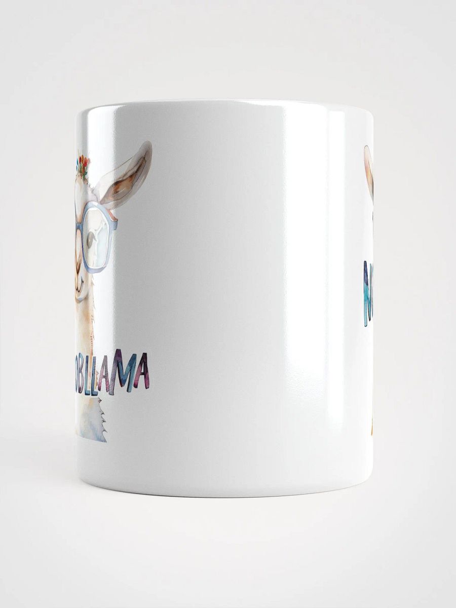 No Probllama White Glossy Mug product image (6)
