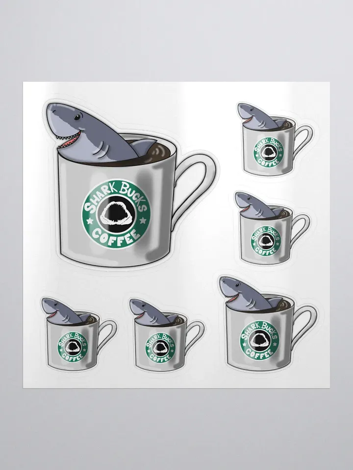 Shark Bucks 6Stickers product image (2)