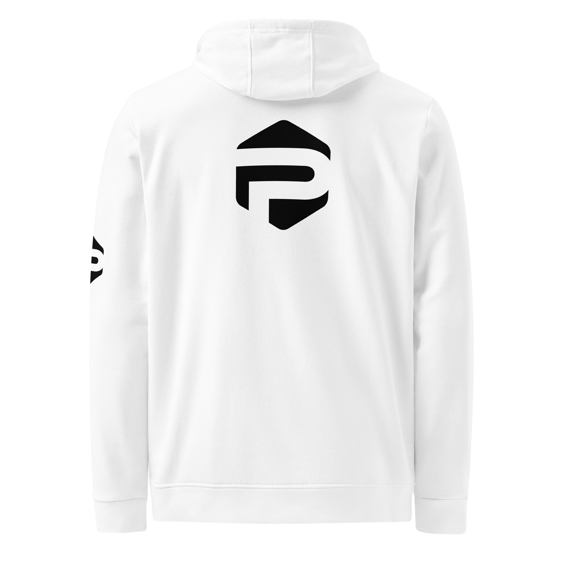 Plush Fleece Hoodie by Adidas White/Gray product image (6)
