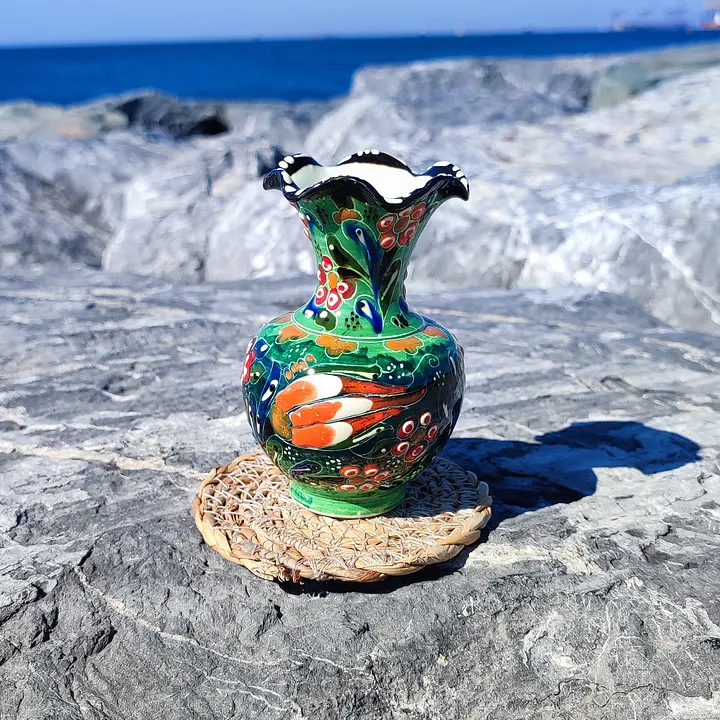 Handmade Small Ceramic Vase – Perfect for Flowers & Home Decor product image (1)
