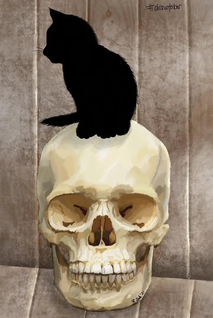 Death's Kitten (Print) product image (1)