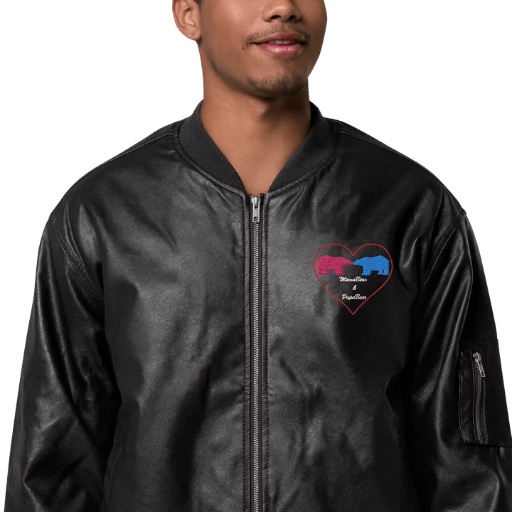 Mama & Papa Bear Unisex Bomber Jacket product image (1)