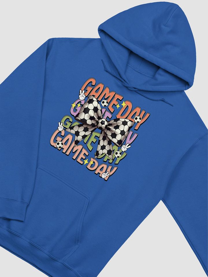 Game Day Bow Soccer Spirit Hoodie product image (11)