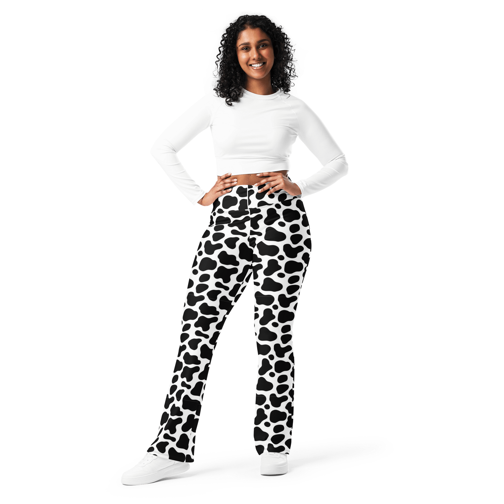 Moo-Dern Chic Flare Leggings product image (3)