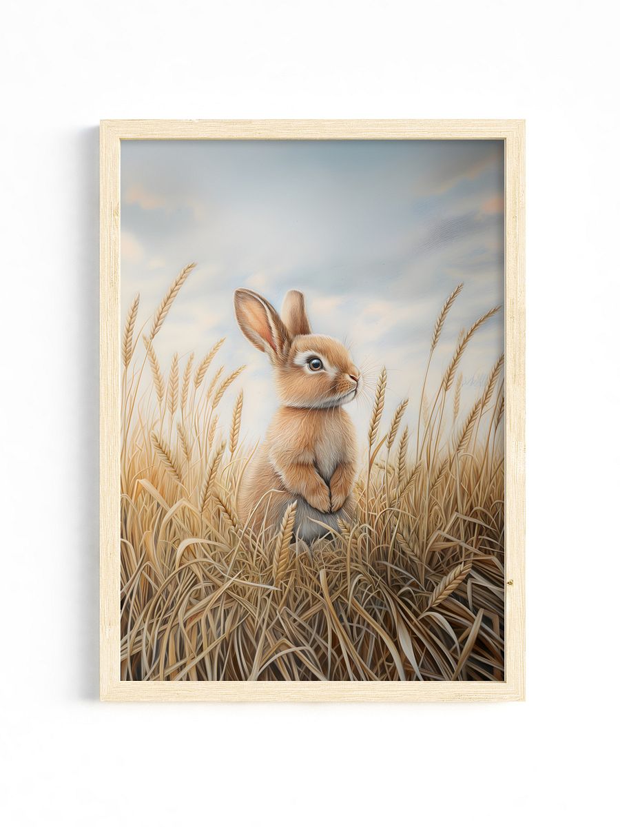 Woodland Rabbit in the Farm Fields product image (1)