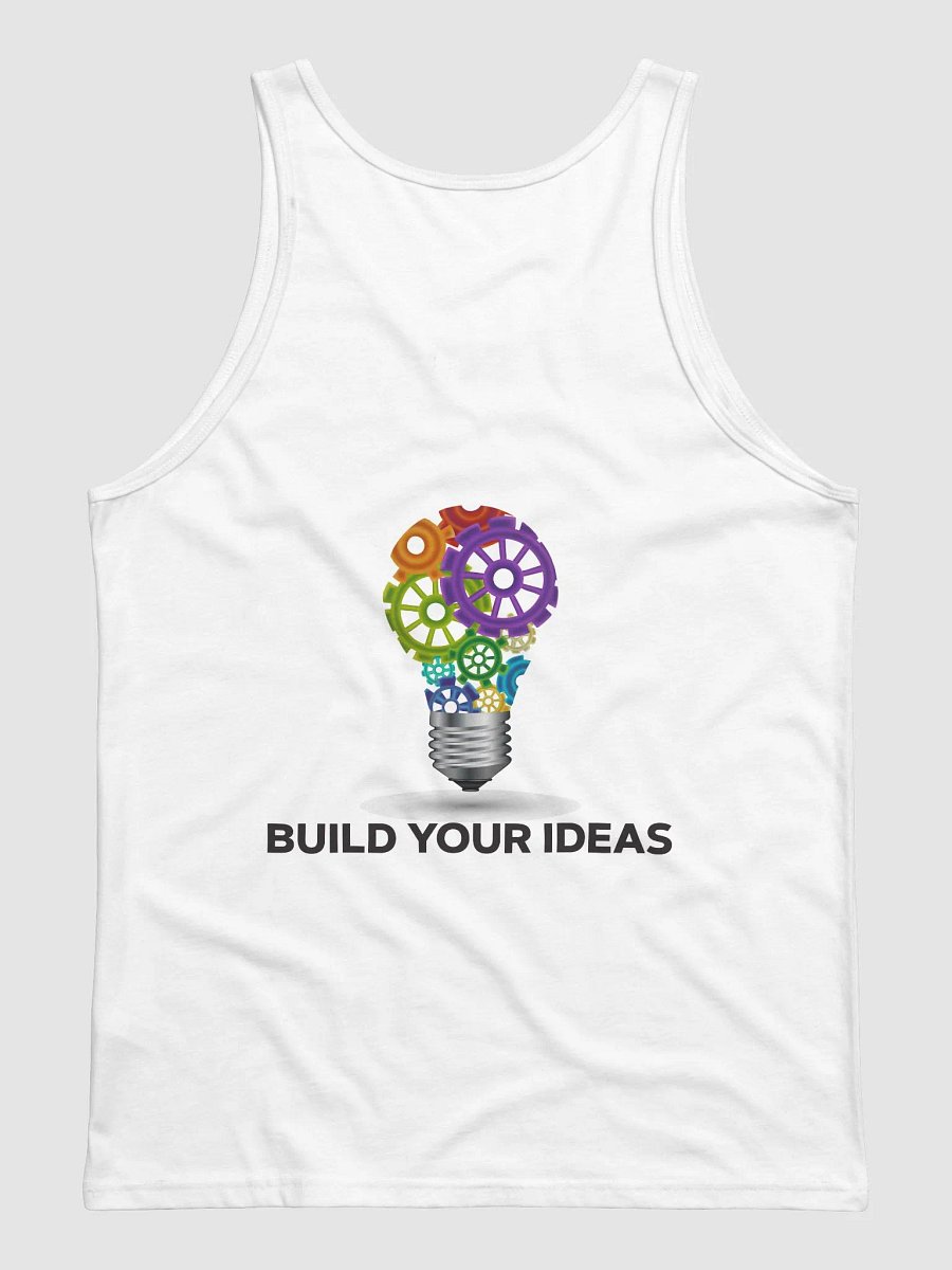 Copy of Build Your Ideas Tank Top Crisp White product image (2)