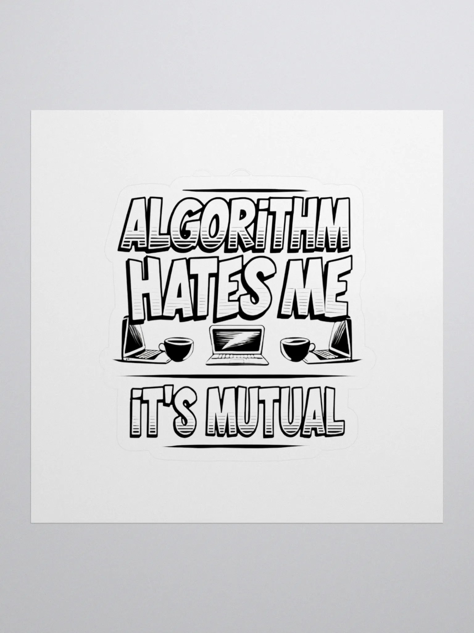 Algorithm Hates Me Sticker Set product image (1)