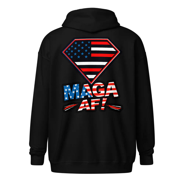 Zip Hoodie: MAGA Diamond product image (2)