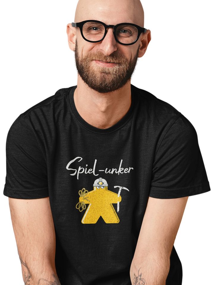 Meeple Pun Shirt for Board Gamer, Funny Brettspiel Spelunking Board Gaming T-shirt, Spiel-unker product image (1)