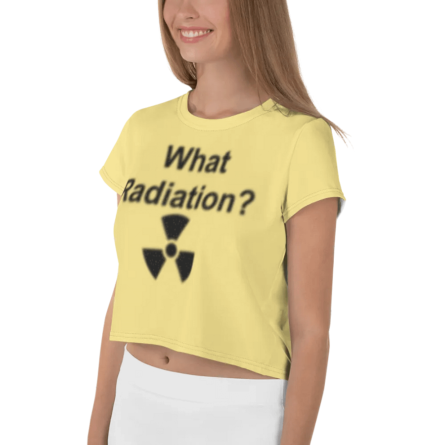 What Radiation? crop tee product image (5)