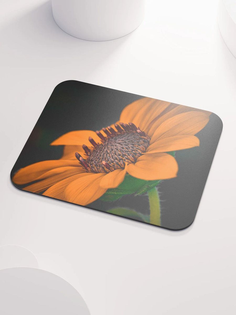 Orange You Glad Sunflower Mouse Pad product image (3)