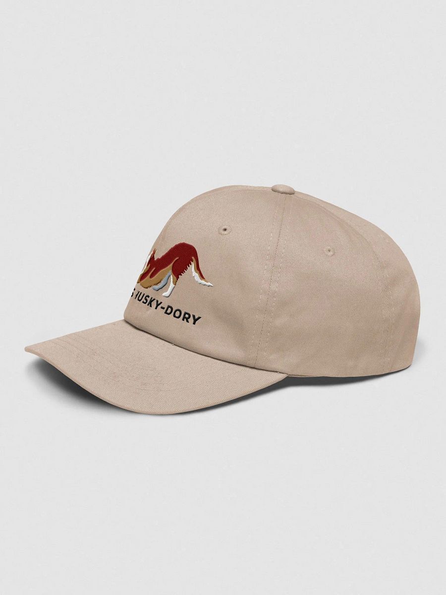 All Is Husky-Dory Classic Dad Hat(Embroidered) of a Siberian Husky(Red) product image (31)