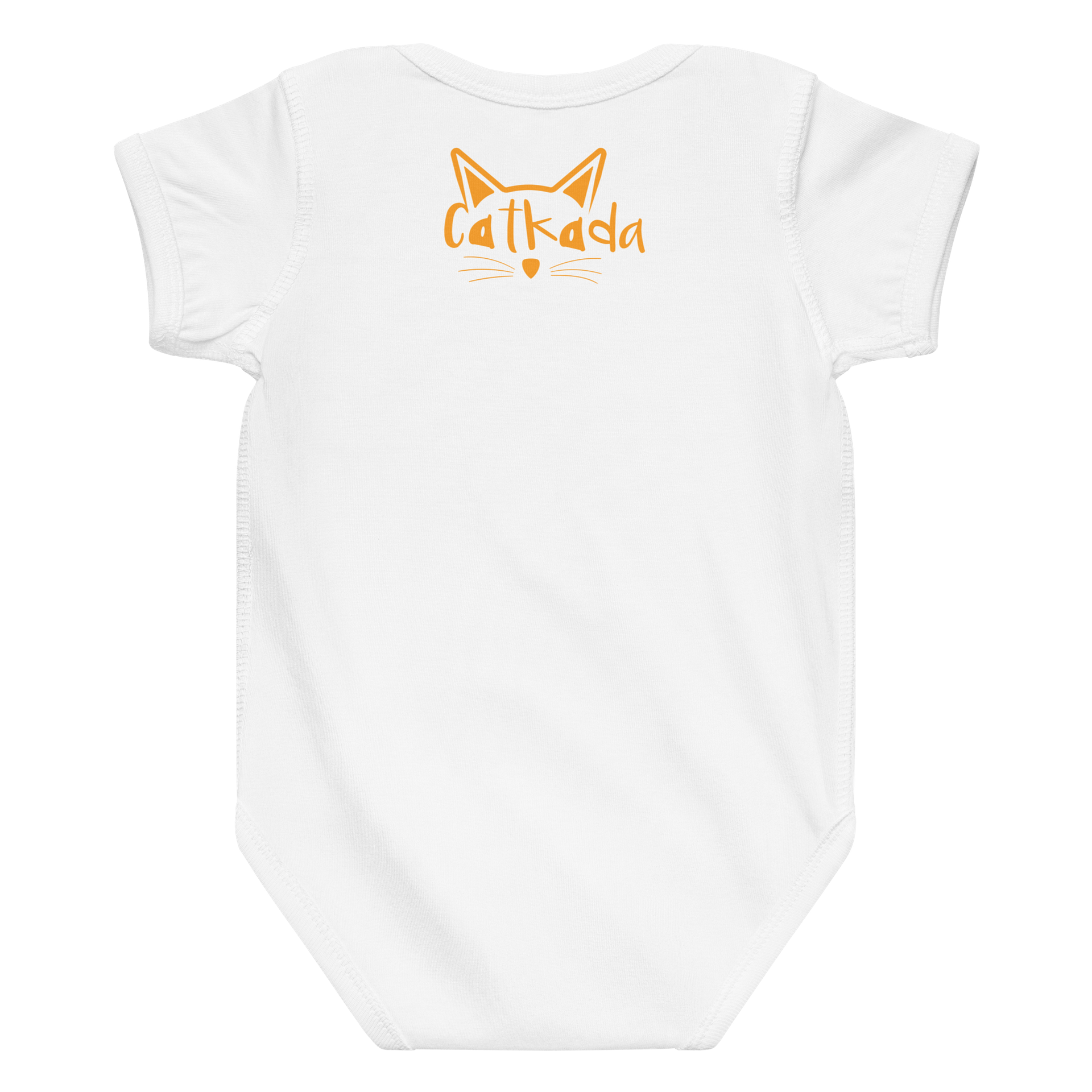 ORANGE CAT ENERGY BABY BODYSUIT product image (2)