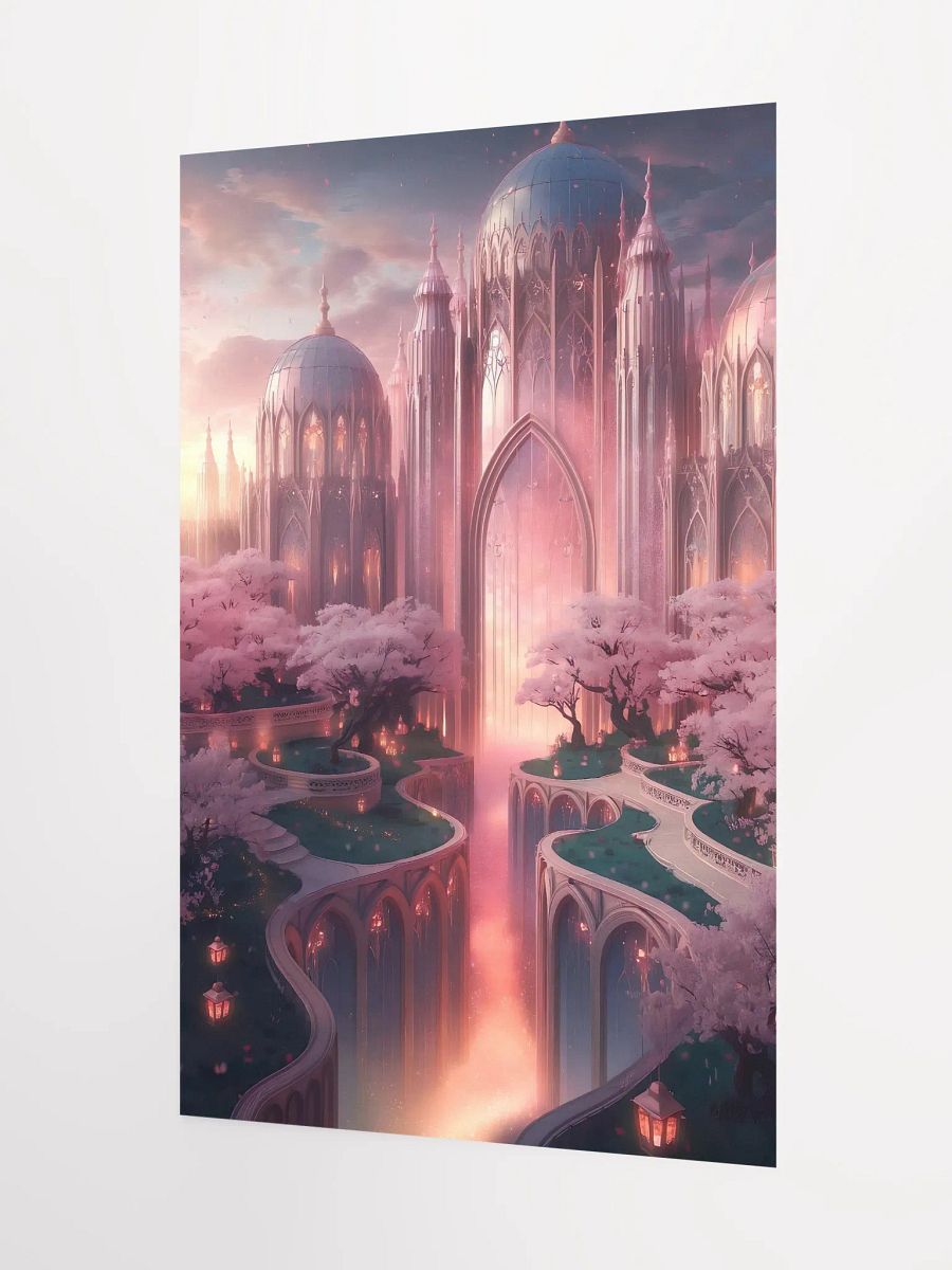 Ethereal Twilight Palace – Fantasy Art Poster product image (3)