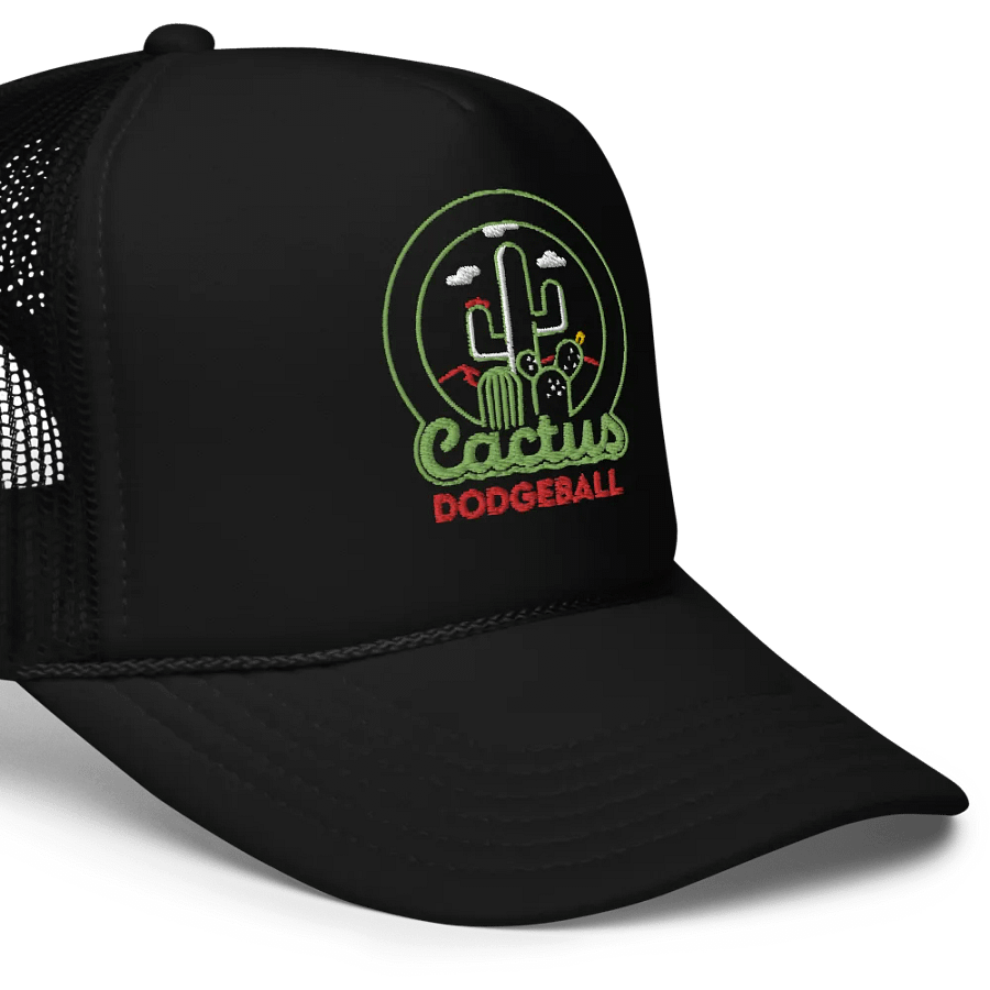 Cactus Dodgeball Foam Trucker Hat product image (13)