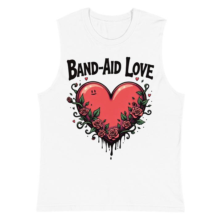 Band-Aid Love Heart Muscle Tank product image (2)