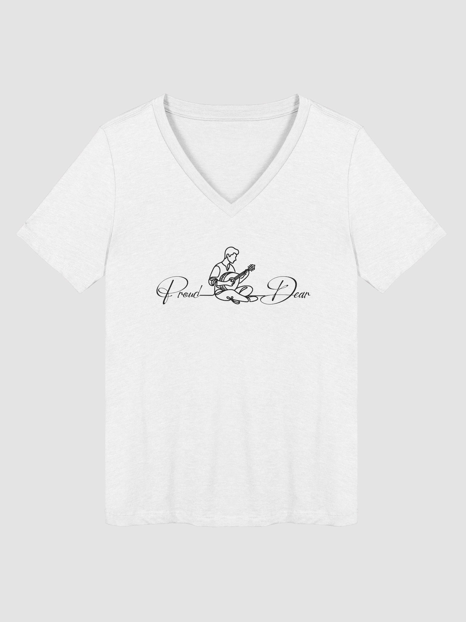 Singer From Kazakhstan Bella Canvas Unisex V-Neck product image (1)