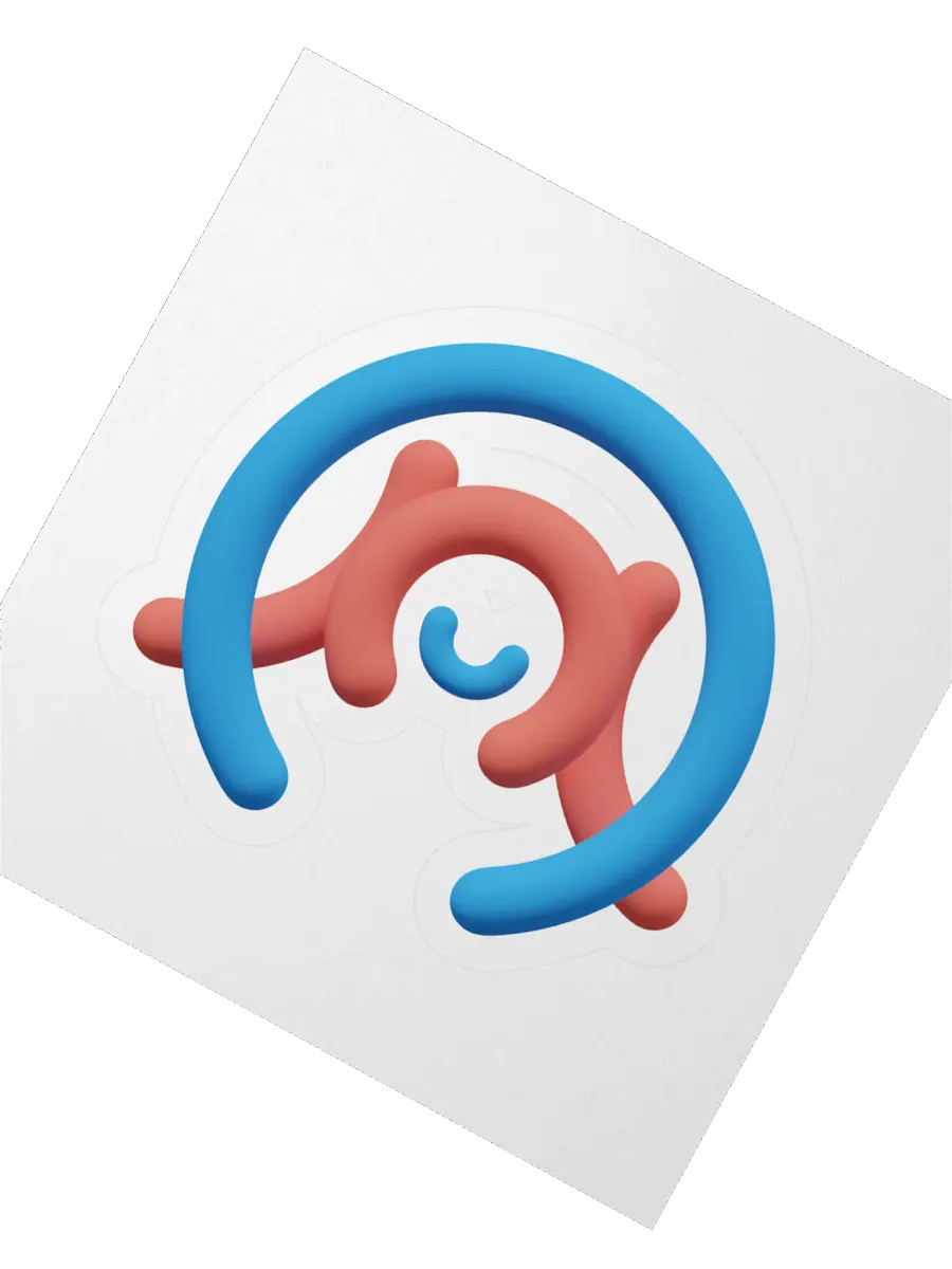 AMU 3D Logo Sticker product image (4)