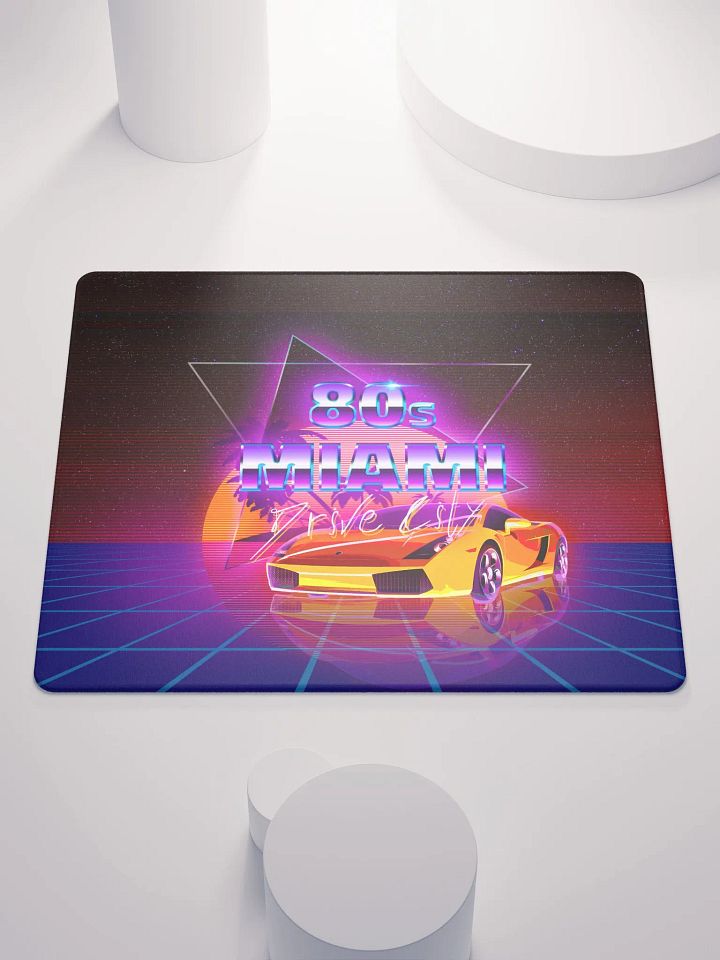 80s Miami Drive City - Gaming Mouse Pad product image (2)