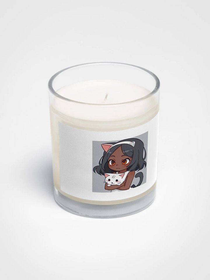 Chibi Cat-Eared Companion Soy Wax Candle product image (1)