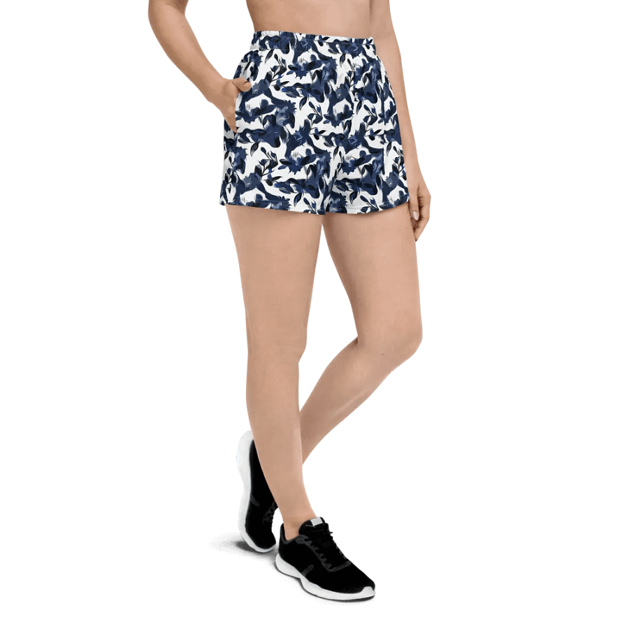 Wild Waves | Unisex Athletic Shorts product image (4)