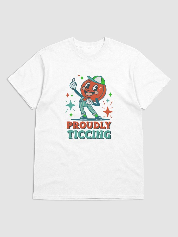 Tourette Syndrome Awareness T-Shirt - 'Proudly Ticcing' Custom Design | Supportive Unisex Apparel product image (12)