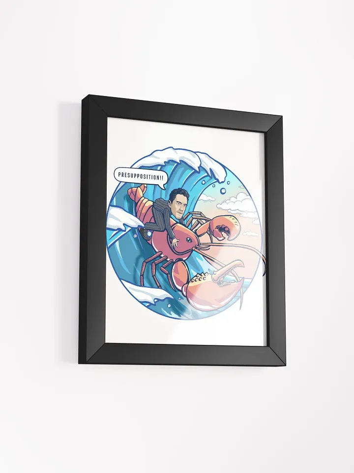 Jordan Peterson's Ride of Presupposition Framed Poster product image (19)