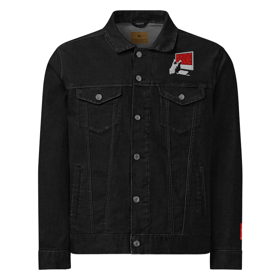 lilac haha jean jacket product image (1)