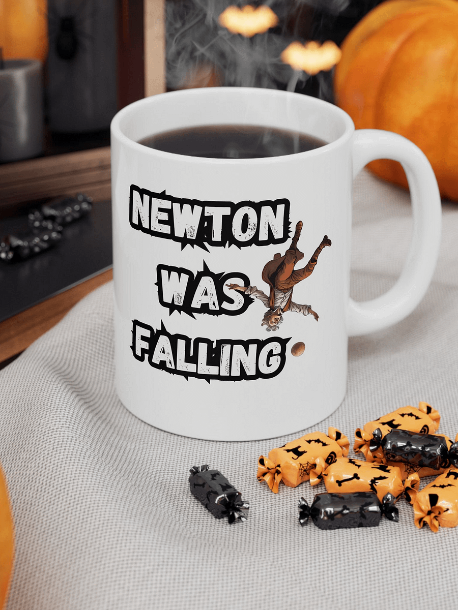 newton was falling Mug product image (14)